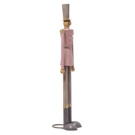 Blush Metal Nutcracker - Small