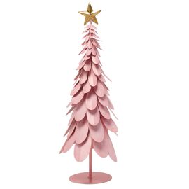 Blush Metal Christmas Tree - Large