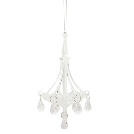 **MULTI 6** Glass Tree Decorations - Chandelier