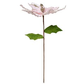 Bellini Velvet Flower Stem Light Pink