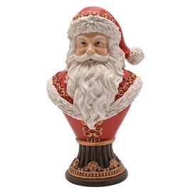 Regal Tidings Father Christmas Bust – 30 cm