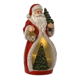 Regal Tidings Santa & Mini Tree with LED