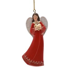 **MULTI 6** Regal Tidings Tree Hanger - Angel with Heart