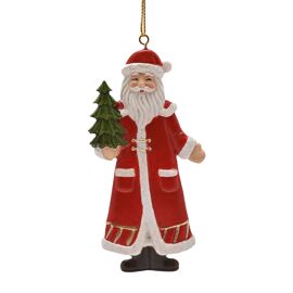 **MULTI 6** Regal Tidings Tree Hanger - Santa with Tree