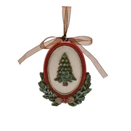 **MULTI 6** Regal Tidings Tree Hanger - Christmas Tree Plaque