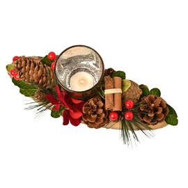 Cinnamon Candle Holder -Long Board