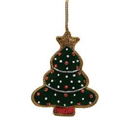 **MULTI 3**Regal Tidings Beaded Hanging Dec - Tree