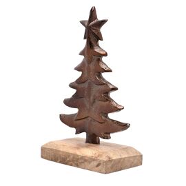 Bronze Finish Christmas Tree Decoration