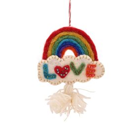 Love Rainbow Felt Hanging Decoration