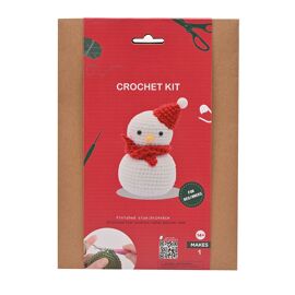 MYO Christmas Snowman Crochet Kit
