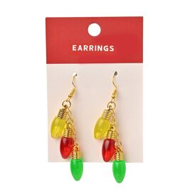 **MULTI 6** Festoon Light Dangle Earrings