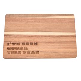 I've Been Gouda This Year Cheese Board
