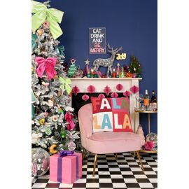 Fa La La Hook Cushion 50x50cm