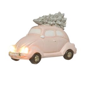 Car with Christmas Tree Ornament