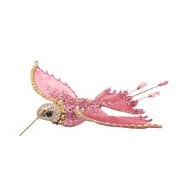 **MULTI 12** Mauve Hummingbird Decorative Clip