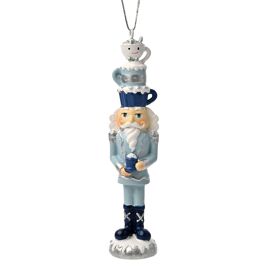 **MULTI 6**Nutcracker Blue & White Hanging Ornament