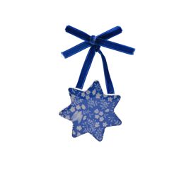 Set of 3 Christmas Tree Decorations - Nutcracker, Rocking Horse, Doves