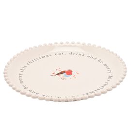 Robin Plate - Eat Drink & Be Merry