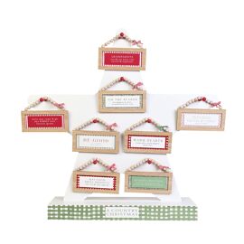 Star Plaque Stand - Including 32 Hanging Plaques