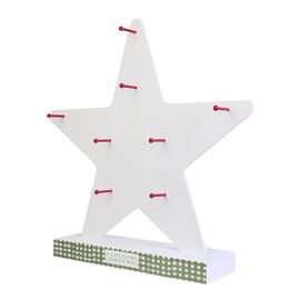 Star Plaque Stand - Including 32 Hanging Plaques