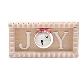 **MULTI 3** Bobble Mantel Plaque - Joy