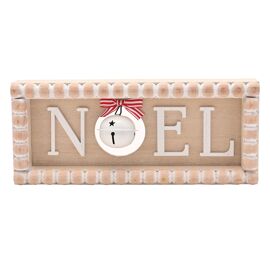**MULTI 3** Bobble Mantel Plaque - Noel
