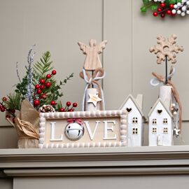 **MULTI 3** Bobble Mantel Plaque - Love
