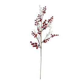 *MULTI 6** Red & White Berry Tree Stick