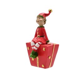 **MULTI 12** Santa & Friends Jingle Elf with Present
