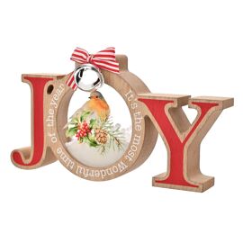 Robin Mantle Plaque 'Joy'