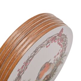 Set of 4 Robin Round Coasters