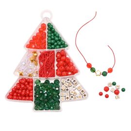 **MULTI 6** Toy Shop MYO Christmas Bead Jewellery - Tree