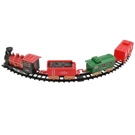 **MULTI 6** Toy Shop 14pc Battery Operated Christmas Train Track