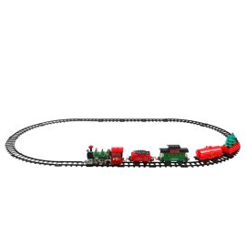 Toy Shop 21pc Christmas Train Track with Lights & Sound