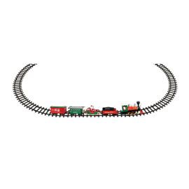 Toy Shop 25pc Luxury Christmas Train With Lights & Sound