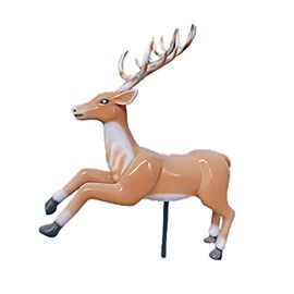 Extra Large Reindeer Figurine 214cm