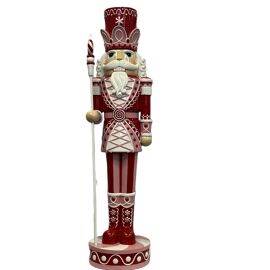 Giant Resin Christmas Nutcracker - 93cm