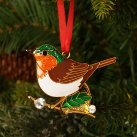 Collectable Tree Decoration - Robin