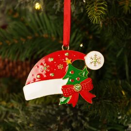 Collectable Tree Decoration - Santa's Hat