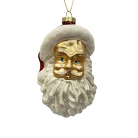 Santa's Head Hanging Tree Decoration
