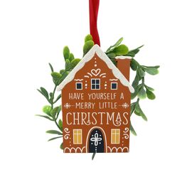 **MULTI 12** Hanging Tree Decoration - Have Yourself A Merry Little Christmas