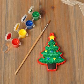 Plaster Christmas Painting Kit