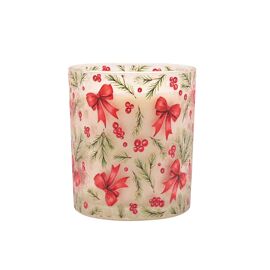 Small Filled Candle - Bow & Fir Forest