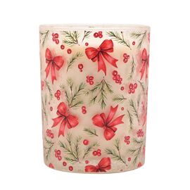 Medium Filled Candle - Bow & Fir Forest