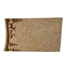 **MULTI 6** Felt Centrepiece Table Runner Natural Colours - 120cm