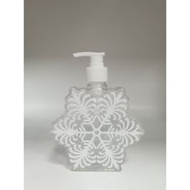 Snowflake Shaped Hand Soap with Vanilla Fragranced Soap 500ml