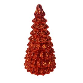 Red Pine Tree Glass Candle with Soy Wax 135g 5% fragrance