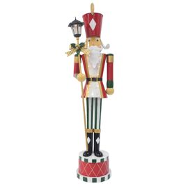 Metal Nutcracker Decoration With LED Lights 170cm x 40cm