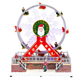 LED Light Up Musical Ferris Wheel 12"
