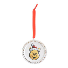 Disney Winnie Christmas Ceramic Decoration